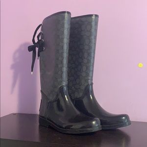 Coach Rain boots